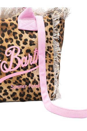 borsa tote con stampa leopardata SAINT BARTH KIDS | COL000102591L